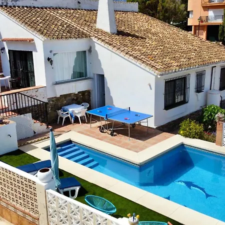 ヴィラ Evans Realty Al & Piscina & Garaje & Playa フエンヒロラ