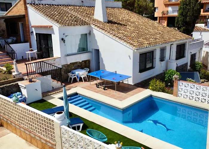 Вилла Evans Realty Al & Piscina & Garaje & Playa Фуэнхирола