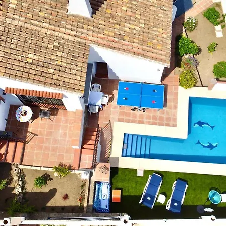 Evans Realty Al & Piscina & Garaje & Playa 빌라 *